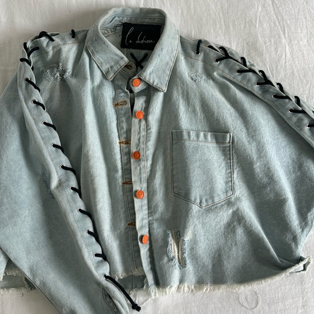 Cropped Jean Jacket